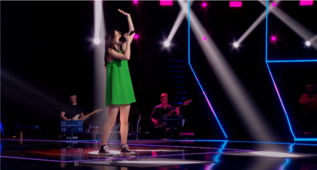 Lidiya Ganeva Performed The Song Driving License Blind Audition