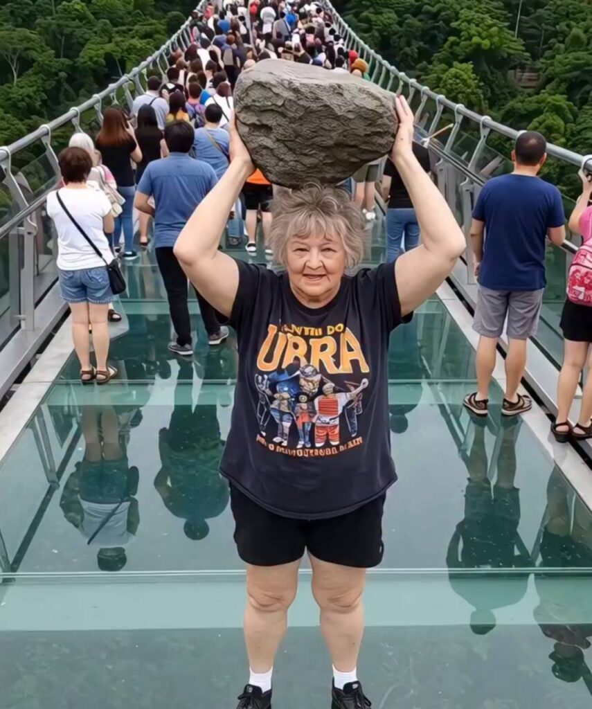 Grandma “Breaks” Famous Glass Bridge — What Happened Next Shocked